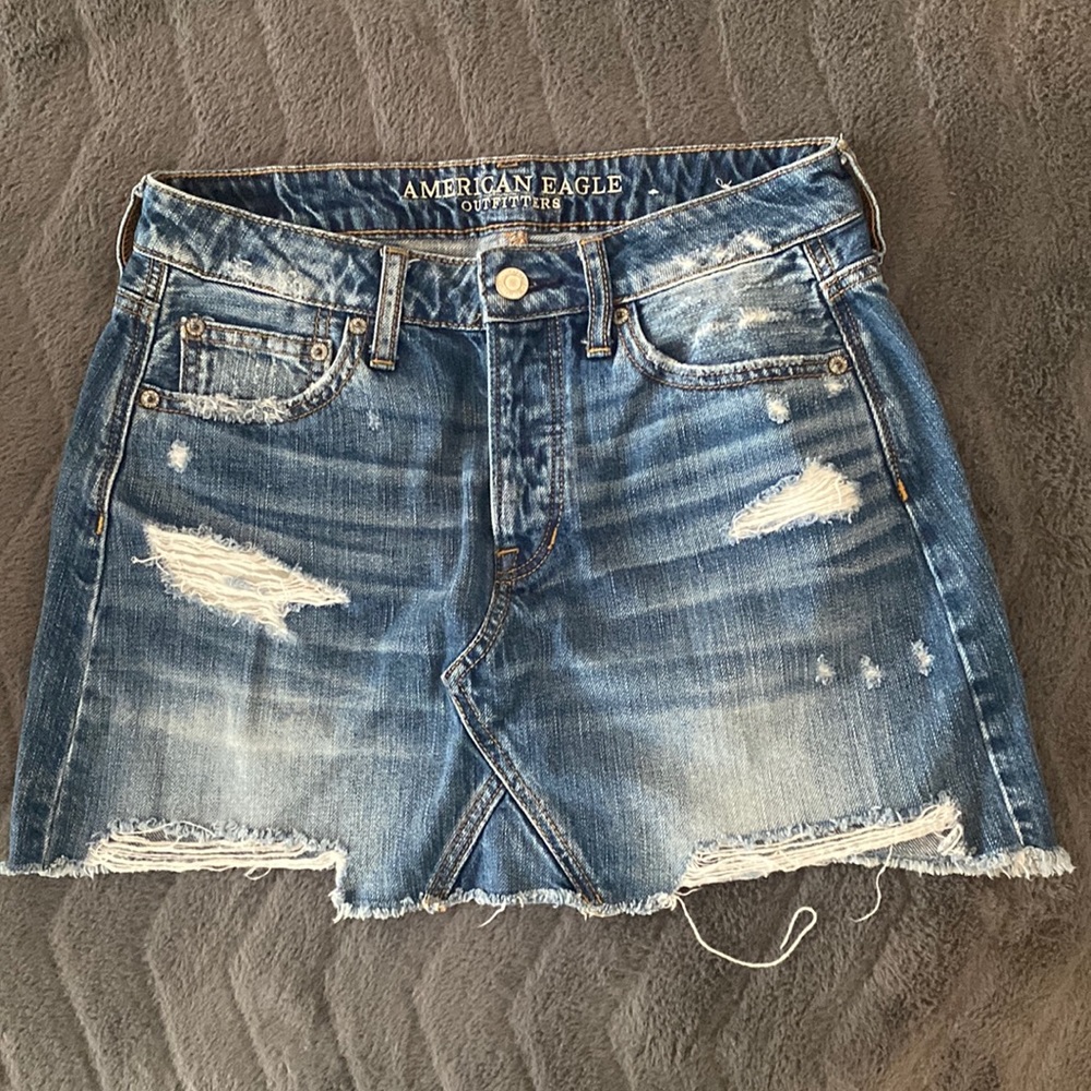 AE Jean Skirt